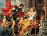 Peter Paul Rubens Marte e Rea Silvia oil painting on canvas